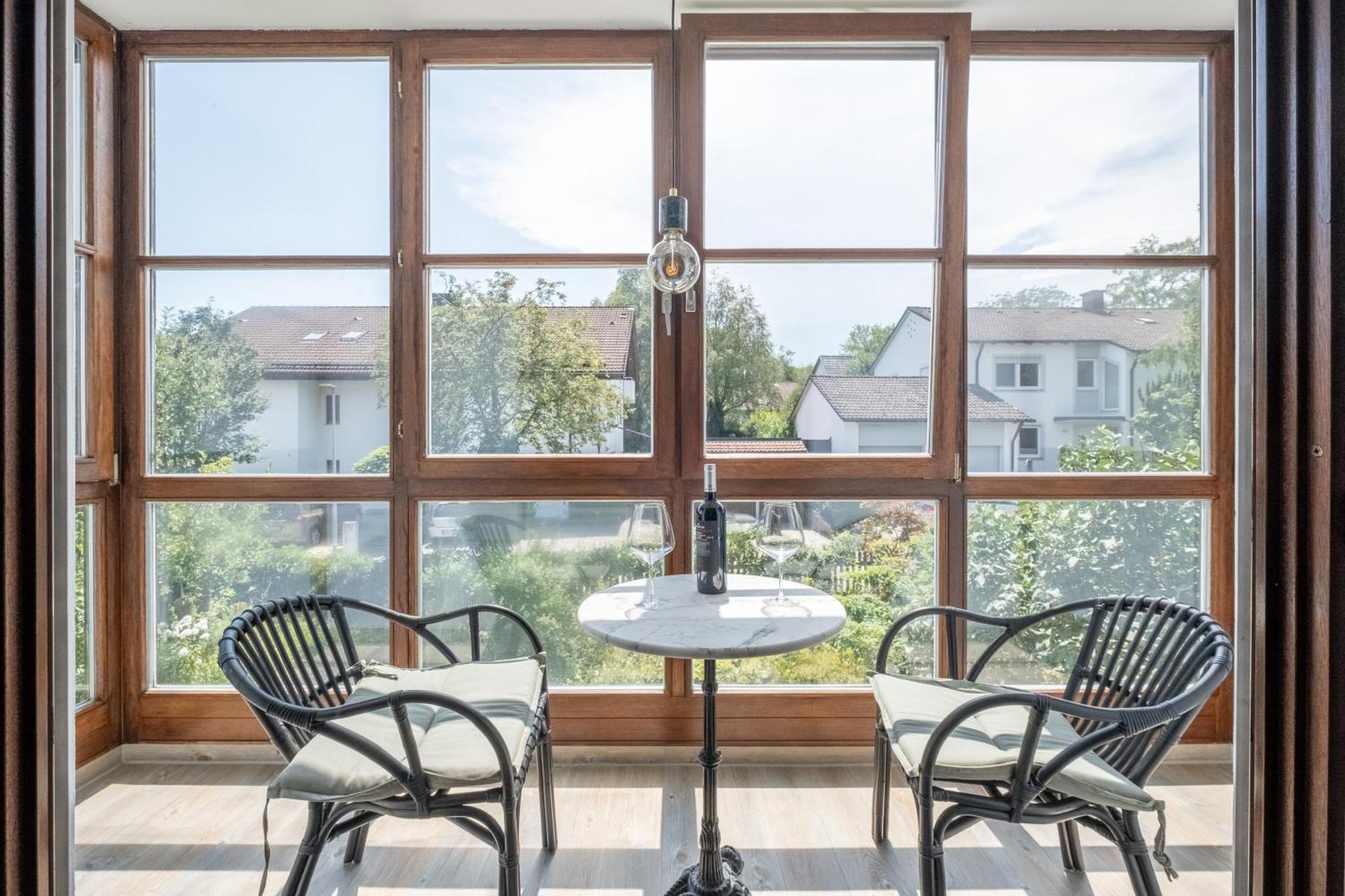Gemuetliches Wohlfuehl-Apartment Mit Perfektem Seeblick Dießen am Ammersee 外观 照片