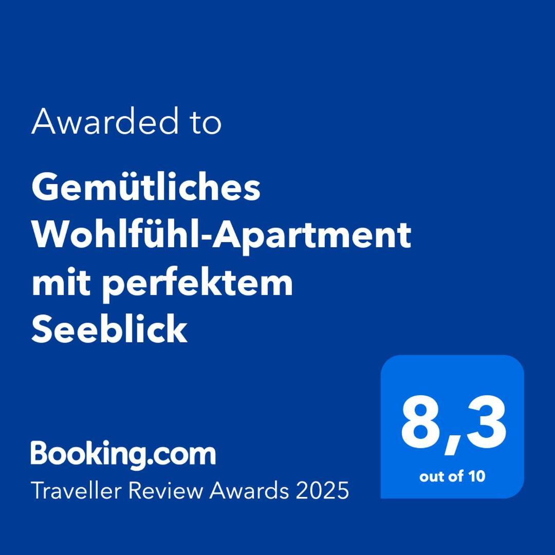 Gemuetliches Wohlfuehl-Apartment Mit Perfektem Seeblick Dießen am Ammersee 外观 照片